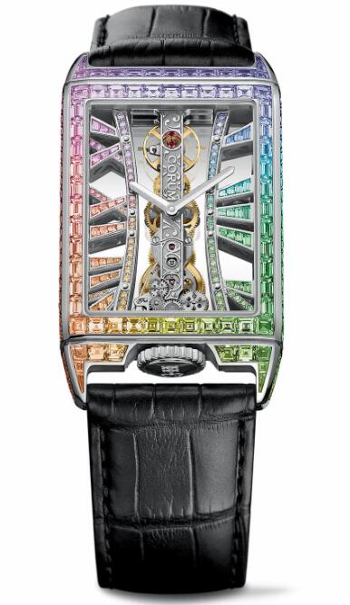 Corum GOLDEN BRIDGE RECTANGLE B113/03743 Replica watch